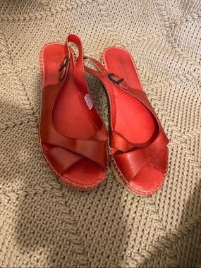 Vintage Eric Micheal wedge shoes